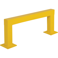 Safety Guards, 4' W x 1.5' H, Yellow KD128 | Johnston Equipment