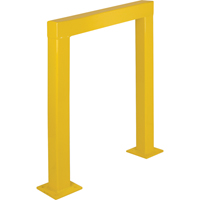 Safety Guards, 3' W x 3.5' H, Yellow KD856 | Johnston Equipment