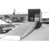 Mobile Yard Ramp, 16000 lbs. Capacity, 72" W x 30' L KH524 | Johnston Equipment