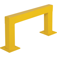 Safety Guards, 36" W x 1.5' H, Yellow KH855 | Johnston Equipment