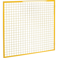 Wire Mesh Partition Components - Universal Posts, 12-1/4' H KH923 | Johnston Equipment