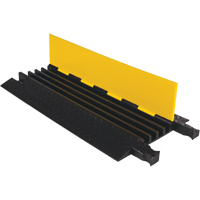 Yellow Jacket<sup>®</sup> Heavy Duty Cable Protector, 4 Channels, 36" L x 17.5" W x 2" H KI191 | Johnston Equipment