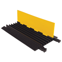 Yellow Jacket<sup>®</sup> Heavy Duty Cable Protector, 5 Channels, 36" L x 19.75" W x 1.875" H KI204 | Johnston Equipment