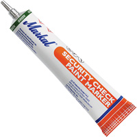 Security Check Paint Marker, 1.7 oz., Tube, Green KP860 | Johnston Equipment