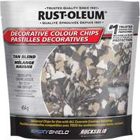 Decorative Colour Chips, 474 g, Bag, Tan KQ257 | Johnston Equipment