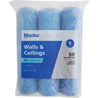 Master Standard Walls & Ceilings Paint Roller Covers, 10 mm (3/8") Nap, 240 mm (9-1/2") L KR602 | Johnston Equipment