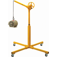 Tall Industrial Lifting Device with Mobile Base, 500 lbs. (0.25 tons) Capacity LS953 | Johnston Equipment