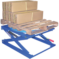 Adjustable Pallet Stand, 42-1/4" L x 40" W, 4000 lbs. Cap. LU260 | Johnston Equipment