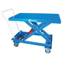 MobiLeveler<sup>®</sup> Mobile Self-Levelling Scissor Lift Work Table, 27-3/5" L x 17-4/5" W, Steel, 220 lbs. Capacity LV460 | Johnston Equipment