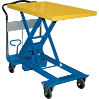 Table élévatrice à ciseaux Dandy Lift<sup>MC</sup>, 35-5/8" lo x 23-3/5" la, Acier, Capacité 1100 lb MA422 | Johnston Equipment