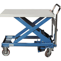 Table élévatrice à ciseaux Dandy Lift<sup>MC</sup>, 28" lo x 17-7/10" la, Acier, Capacité 330 lb MA431 | Johnston Equipment