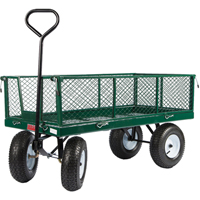 Wagons With Fold-Down Racks, 24" W x 48" L, 800 lbs. Capacity MH238 | Johnston Equipment
