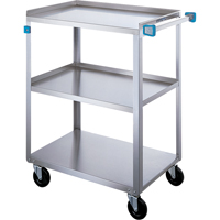 Shelf Cart, 3 Tiers, 18" W x 39" H x 31" D, 500 lbs. Capacity MI814 | Johnston Equipment