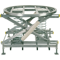 Spring-Operated Pallet Lifters - Pallet Pal<sup>®</sup>, 43-5/8" L x 43-5/8" W, 4500 lbs. Cap. MK836 | Johnston Equipment