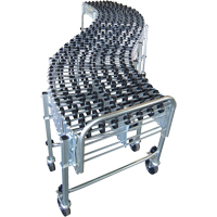 Nestaflex<sup>®</sup> Expandable/Flexible Conveyors, 18" W x 24' 8" L, 226 lbs. per lin. ft. Capacity MN877 | Johnston Equipment