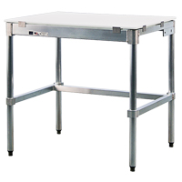 Poly-Top Workbench, 36" W x 24" D x 35-1/2" H, 2000 lbs. Capacity MO487 | Johnston Equipment