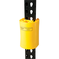 Polyethylene Rack Guard, 5" W x 6" L x 8" H, Yellow MO763 | Johnston Equipment