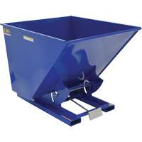 Self-Dumping Hopper, Steel, 2 cu.yd., Blue MO924 | Johnston Equipment