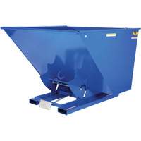 Self-Dumping Hopper, Steel, 2-1/2 cu.yd., Blue MO925 | Johnston Equipment