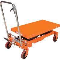 Hydraulic Scissor Lift Table, 39-1/2" L x 20" W, Steel, 1650 lbs. Capacity MP010 | Johnston Equipment
