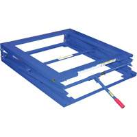 Adjustable Pallet Stand, 42-1/2" L x 40" W, 5000 lbs. Cap. MP132 | Johnston Equipment