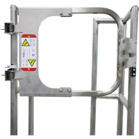 EdgeHalt<sup>®</sup> Ladder Safety Gate, 20-7/8" H x 30"- 40" W MP719 | Johnston Equipment