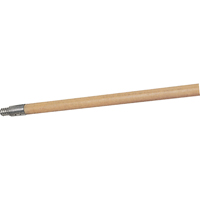 Structural Foam Push Broom Handle, Wood, ACME Threaded Tip, 15/16" Diameter, 60" Length NC750 | Johnston Equipment