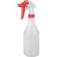 Round Spray Bottle with Trigger Sprayer, 24 oz. JN674 | Johnston Equipment