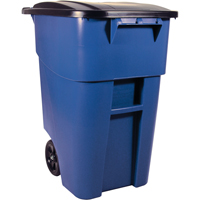 Brute<sup>®</sup> Roll Out Containers, Curbside, Plastic, 50 US gal. NI824 | Johnston Equipment