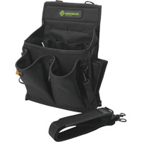Tool Bag, Nylon, 20 Pockets, Black NID025 | Johnston Equipment