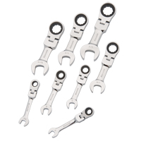 Stubby Wrench Set, Combination, 8 Pieces, Imperial NJI104 | Johnston Equipment