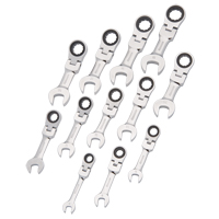 Stubby Wrench Set, Combination, 12 Pieces, Metric NJI105 | Johnston Equipment