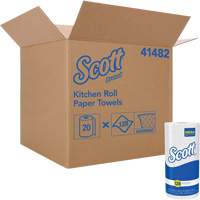 Scott<sup>®</sup> Kitchen Roll Towels, 1 Ply, 128 Sheets/Roll, 11" W, 8.78" L x NJJ028 | Johnston Equipment