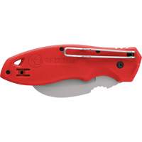FastBack™ Hawk Bill Folding Knife, 2-1/4" Blade, Stainless Steel Blade, Plastic Handle NKB804 | Johnston Equipment