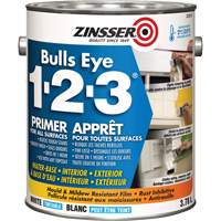 Bulls Eye 1-2-3<sup>®</sup> Water-Base Primer, 3.78 L, Gallon, White NKF446 | Johnston Equipment