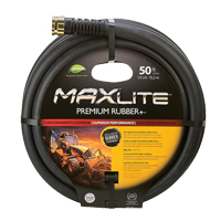 MAXLite™ Water Hose, Rubber, 3/4" dia. x 50' L NM930 | Johnston Equipment