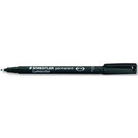 Lumocolor<sup>®</sup> Permanent Markers, Fine, Black OB386 | Johnston Equipment