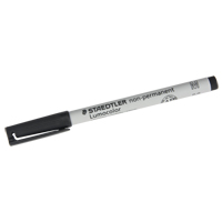 Lumocolor<sup>®</sup> Non Permanent Medium Tip Black Marker OB406 | Johnston Equipment