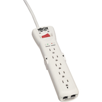 Protect-It Surge Suppressors, 7 Outlets, 2470 J, 1800 W, 7' Cord OD810 | Johnston Equipment