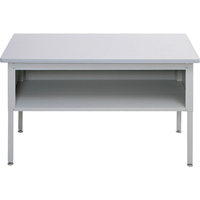 E-z Sort<sup>®</sup> Mailroom Furniture-sorting Tables With Shelf-base Table With Shelf, 60" W x 28" D x 36" H, Laminate OD938 | Johnston Equipment