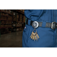 Original Self Retracting Reels #485-HDK, Chrome, 48" Cable, Belt Clip Attachment ON542 | Johnston Equipment