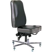 Synergo I™ Ergonomic Chair, Vinyl, Black OP505 | Johnston Equipment