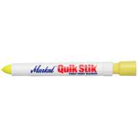 Quik Stik<sup>®</sup> Paint Marker, Solid Stick, Fluorescent Yellow OP543 | Johnston Equipment