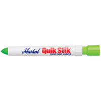 Quik Stik<sup>®</sup> Paint Marker, Solid Stick, Fluorescent Green OP544 | Johnston Equipment