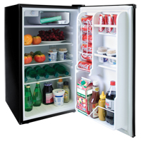 Compact Refrigerator, 33-2/5" H x 18-19/20" W x 22-4/5" D, 4 cu. ft. Capacity OP816 | Johnston Equipment