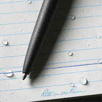 All-Weather Metal Pen, Blue, 0.8 mm, Retractable OQ371 | Johnston Equipment