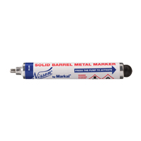 Solid Barrel Metal Marker, Blue, Marker OQ560 | Johnston Equipment
