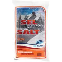 Ice Melting Salt, 44.1 lbs. (20 kg), Bag, -10°C (14°F) OQ733 | Johnston Equipment