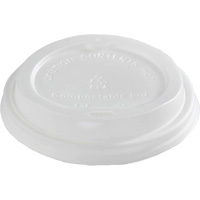 Eco Guardian Compostable Paper Cup Lids OR320 | Johnston Equipment