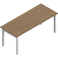 Newland Table Desk, 29-7/10" L x 72" W x 29-3/5" H, Cherry OR444 | Johnston Equipment